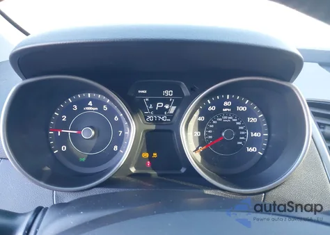 2014 Hyundai Elantra Limited z USA, uszkodzony, nr VIN 5NPDH4AEXEH474060